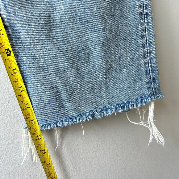 Moussy Vintage Sienna Straight Jeans Light Wash Premium Japanese Denim Sz 29 - Picture 11 of 11